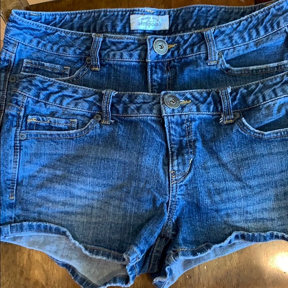Aeropostale Pants - Aeropostale 2 pair denim shorts 9/10